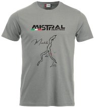 Mistral T-Shirt, homme, gris, taille : M
