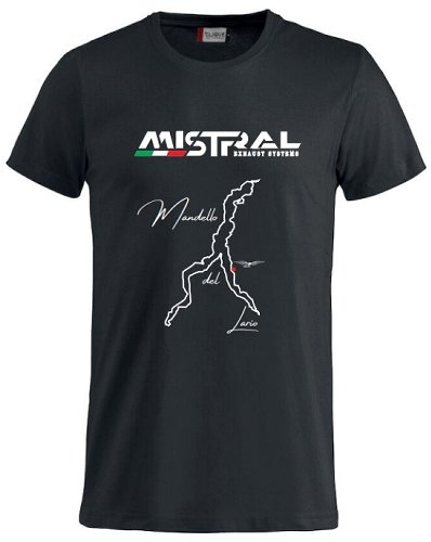 Mistral T-shirt, men, black, size: M