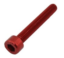 Aluschraube B.Bolt M 6x40 ISK Rot