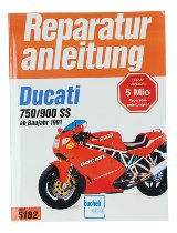 Libro MBV manual de reparación (en alemán) Ducati 750-900 SS