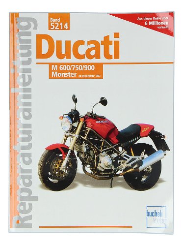 Book MBV repair manual Ducati 600, 750, 900 Monster