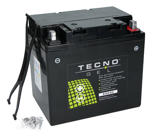 Tecno Gel Batterie C60-N30L-A, 12V 30AH, DIN 53030 - Ducati,