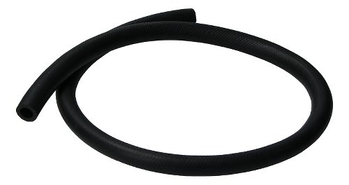 Fuel hose 8,0x14,0mm, black, rubber, sold by meter