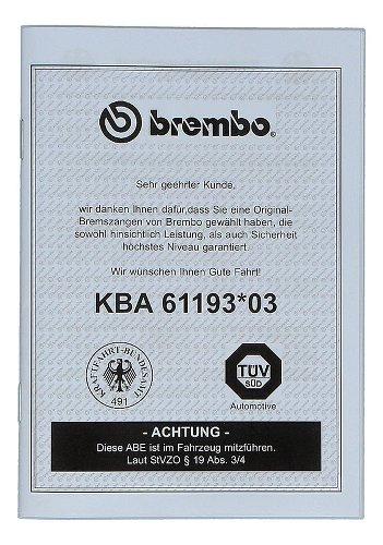 Brembo Brake disc kit Supersport, inox, 320mm - MV Agusta