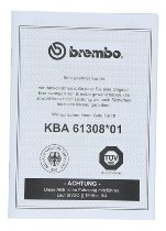 Brembo Kit dischi T-Drive 320mm - Ducati, Benelli, KTM,