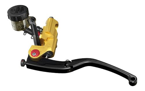 MAGURA Kupplungszylinder HC3 radial 15mm, CNC gold, mit ABE