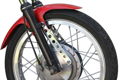 MRP soporte guardabarros del. Alum. - Ducati 250, 350, 450