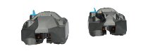 Radial CNC calipers KIT monoblock M4 radial iron