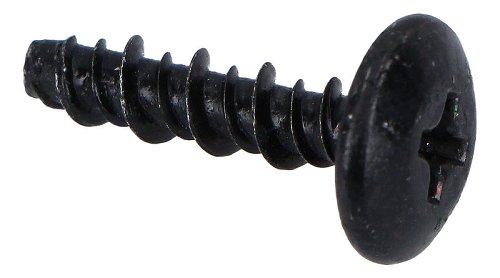 Pan head screw with cross recess