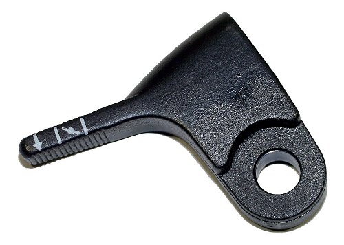 Tommaselli choke lever, black - Derbi, Malaguti, Husqvarna,