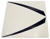 Moto Guzzi Sticker slat black for handle bar fairing