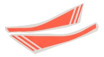 Moto Guzzi Sticker slat orange for handle bar fairing
