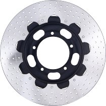 Moto Guzzi Brake disc inox, 300mm, 5-holes, perforated,