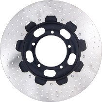 Moto Guzzi Brake disc inox, 300mm, 5-holes, perforated,