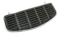 Moto Guzzi Footboard steel, complete with high rubber -