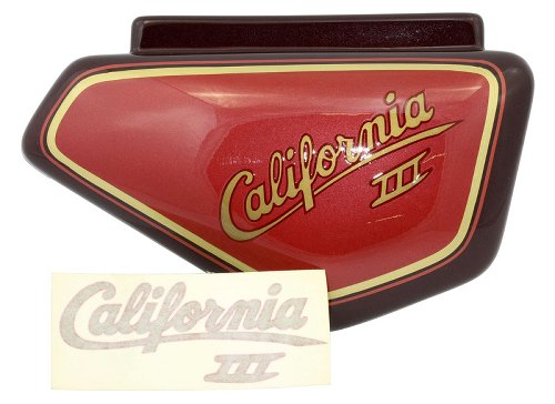 Moto Guzzi Side cover amaranto/red, left side - California 3