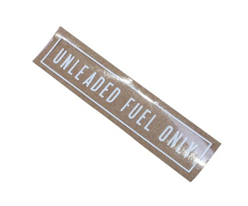 Moto Guzzi Tank sticker ´Unleaded Fuel Only´ - Daytona