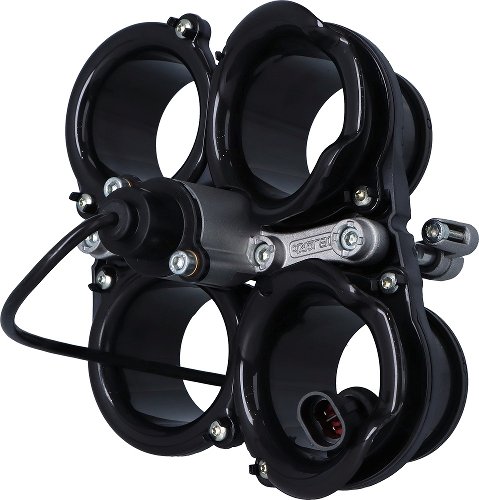 Sliding manifold intake