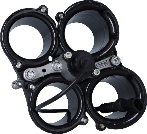 Sliding manifold intake