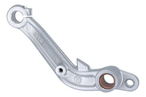 Assembled rear brake lever