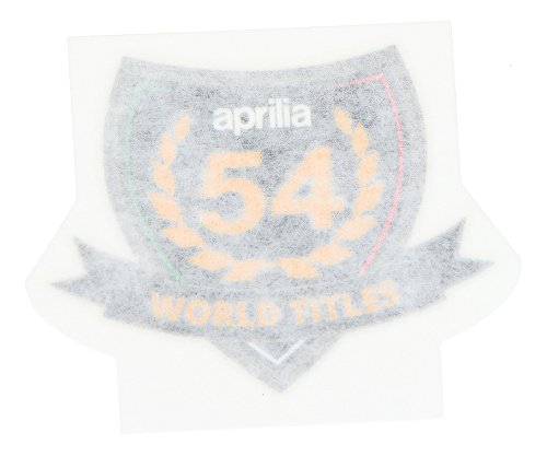 Aprilia emblema `54 world titles`