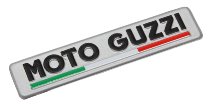 Moto Guzzi Aufkleber Tricolore 3-D, 10x45mm - V9 Bobber /