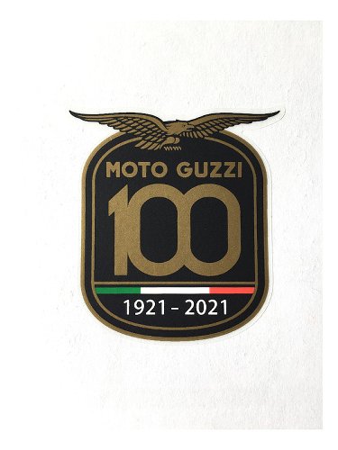 Moto Guzzi Aufkleber 100 Jahre 1921-2021