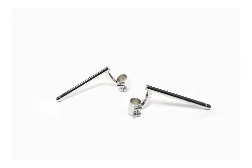 Moto Guzzi Clip-on handlebar kit `Dapper`, chrome - V7 II