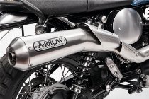 Moto Guzzi Arrow Exhaust system scrambler style 2 in 1, euro