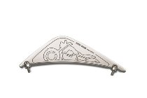 Moto Guzzi Front mudguard cover, stainless-steel -