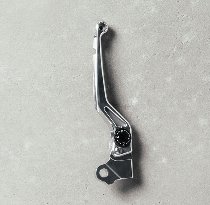 NML Moto Guzzi Clutch lever, adjustable, silver, cnc - V9