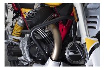 Moto Guzzi Motorschutzbügel-Satz, schwarz - V85 TT, Travel
