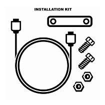Aprilia Installation kit for lithium battery: 607077M