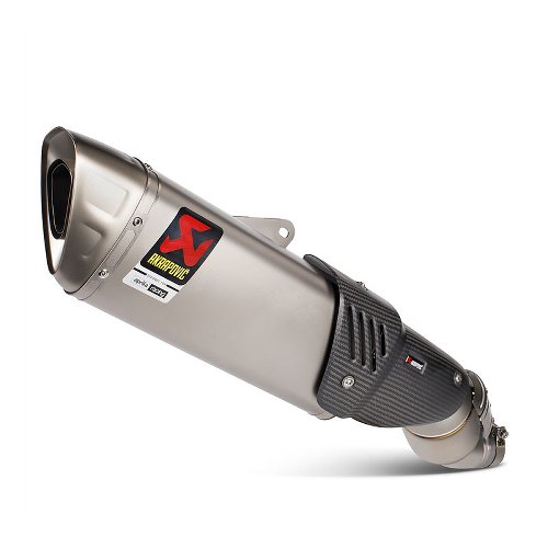 Aprilia Auspuff Slip-on Akrapovic Euro5 mit EG-ABE - 1100