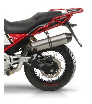 Moto Guzzi Arrow Auspuff, Titan, Carbon mit EG-ABE - V85 TT