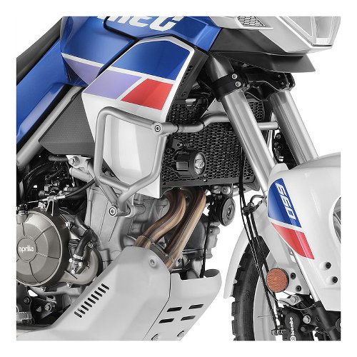 Aprilia Engine protection guard kit, silver - 660 Tuareg