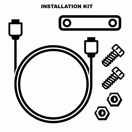 Moto Guzzi Installation kit for additional headlight - V100