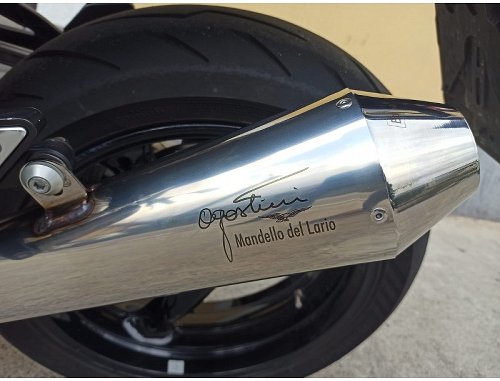 Agostini Silencer, polished, conical, with homologation -