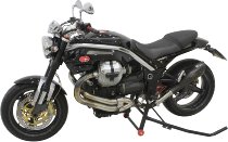 Agostini Silencer, x-black, black, carbon, with homologation