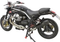 Agostini Silencer, x-black, black, carbon, with homologation