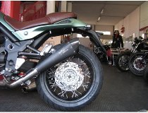 Agostini Silencer, x-black, black, carbon, with homologation