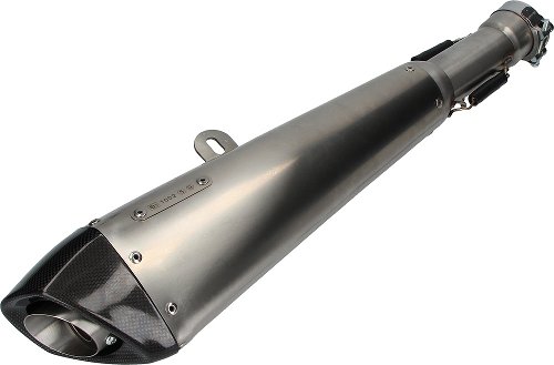 Agostini Silencer, x-black, polished, carbon, with