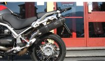 Agostini Silencer, x-black, black, with homologation - Moto