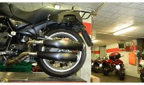 Agostini Auspuff-Satz, VA, schwarz, mit EG-ABE - Moto Guzzi