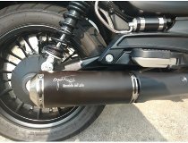 Agostini Silencer kit, short, black, without homologation -