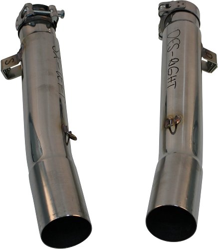 Agostini Silencer kit, conical, with homologation - Moto