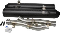 Agostini Silencer kit, carbon, without homologation - Moto