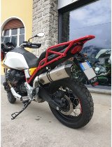 Agostini Auspuff, VA, matt, X-Black, Euro4 - Moto Guzzi V85