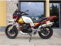 Agostini Auspuff, VA, matt, X-Black, Euro4 - Moto Guzzi V85