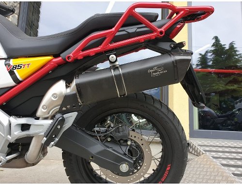 Agostini Échappement X-Black, bouchons en carbone, homologué